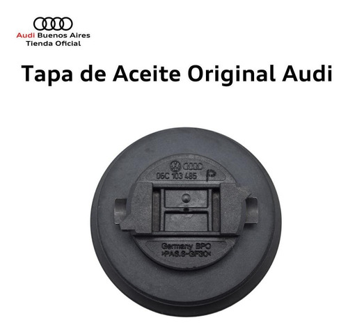 Imagen 4 de 7 de Tapa De Aceite Audi 06c-103-485-p