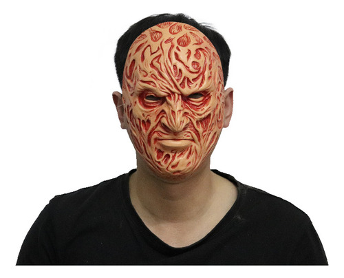 Máscara Freddy Krueger 100% Látex Disfraz Halloween