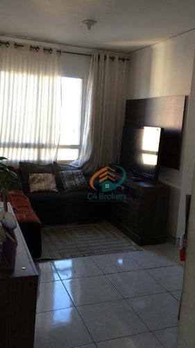 Imagem 6 de 21 de Apartamento Com 2 Dormitórios À Venda, 45 M² Por R$ 235.000,00 - Ponte Grande - Guarulhos/sp - Ap3691