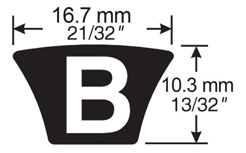 Banda B-44 Gates 91133044 Longitud 1193 Mm12001040