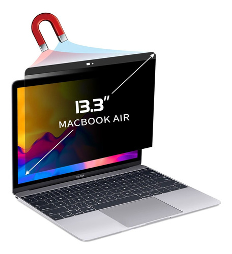 Dabernur Filtro Magnetico Privacidad Para Macbook Pro 13 