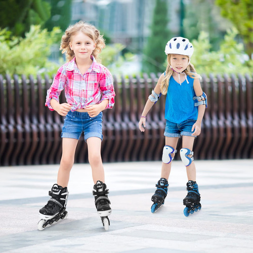 Patines En Línea Ajustables Para Niños Con Ruedas Iluminador