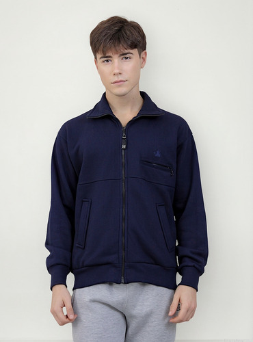 Campera Polar Clasica Con Tanka Hombre High Royal