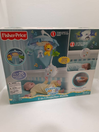 Imagen 4 de 4 de Movil Para Bebé Fischer Price Con Luces Y Música