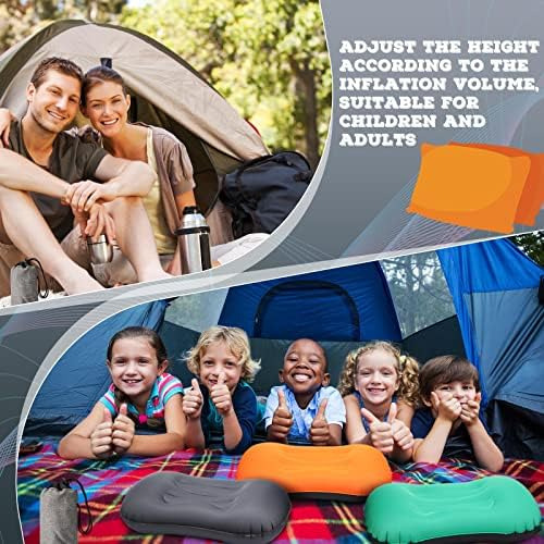 Yulejo 3 Uds Almohada Inflable De Viaje Para Acampar Almohad