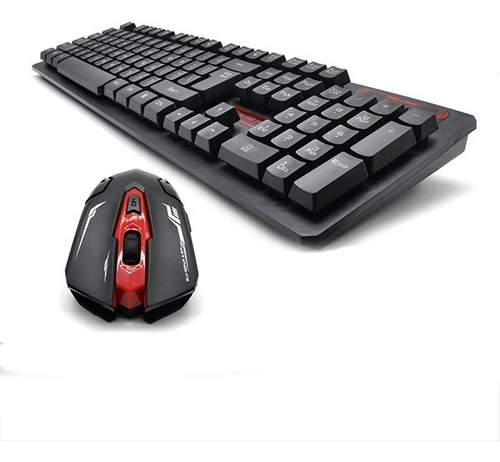 Combo Mouse Teclado Inalambrico Ak6500 Nuevo