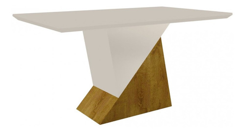 Mesa De Jantar 4 Cadeiras Juá Yescasa Canela/off F