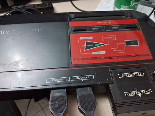Master System Ii Completo Preto (Usado)