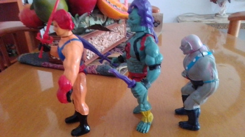 Figuras Thundercats Bootleg Mumrra, Leono Y Panthro 80s (Usado)