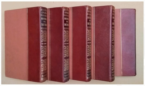 Enciclopedia Historia Del Mundo. Autor Jose Pijoan. 5 Tomos