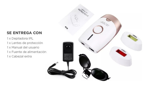 Imagen 5 de 8 de Depiladora Definitiva Laser Tratamiento Profesional Portable