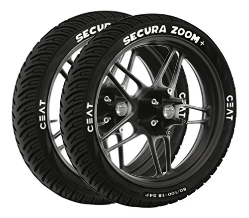 Ceat 80/100-18 47p Secura Zoom Rider One Tires