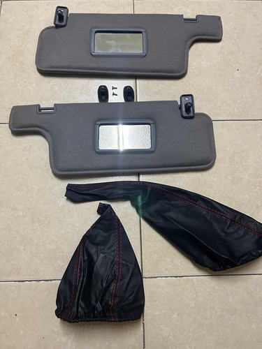 Kit De Viseras C/soportes, Fundas En Piel Para Golf,jetta A2