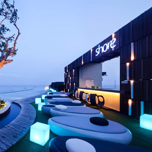 Cubo De Luz Led Recargable Y Impermeable, Para Interiores Y