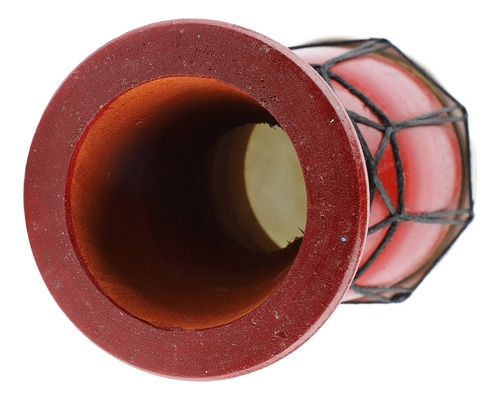 Instrumento De Percusión Manual Djembe De Madera Africano