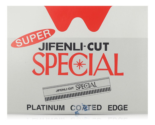 100 Laminas Feather Special Para Cortes De Cabelo Pro
