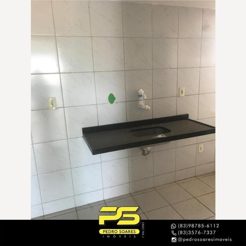 Apartamento Com 3 Dormitórios Para Alugar, 60 M² Por R$ 1.100/mês - Jardim Cidade Universitária - João Pessoa/pb - Ap4360