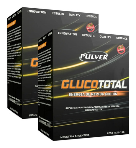 2 Glucototal Glucosa 1 Kg Pulver Energia Rapida Rendimiento