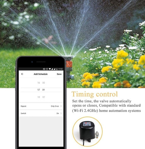 1 Tap Faucet Alexa Para Google Valve, Compatible Y Wifi