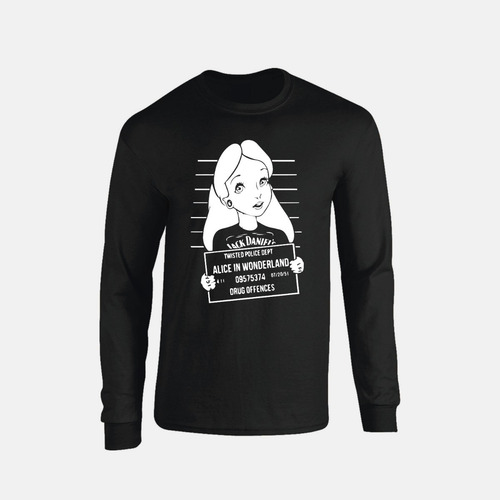 Imagen 1 de 9 de Camibusos Hombres Estampadas Algodón Ref Alice In Wonderland