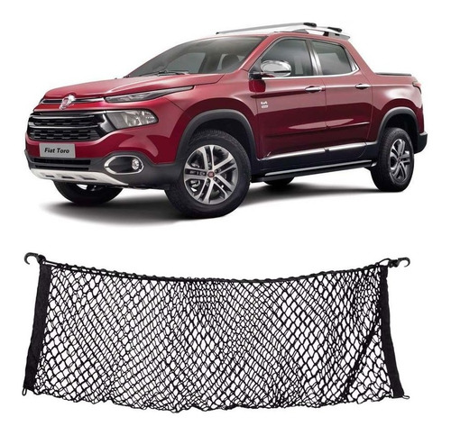 Rede Pickup Fiat Toro 2015 A 2018 Caçamba Elástica