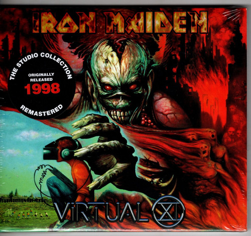 F Iron Maiden Virtual Xi Cd 2019 Remastered New Ricewithduck