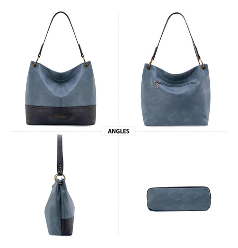 Wrangler Bolsos Hobo Para Mujer Bolsos Hobo De Cuero Bolso Y