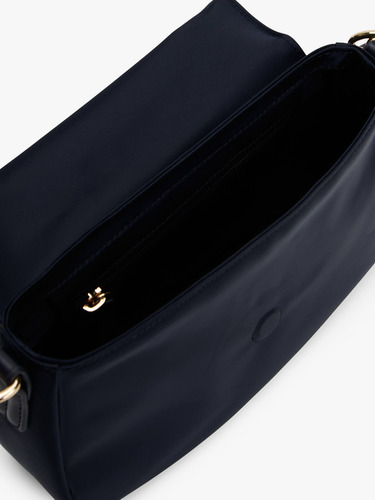 Bolso Azul De Hombro Monograma Tommy Hilfiger De Mujer