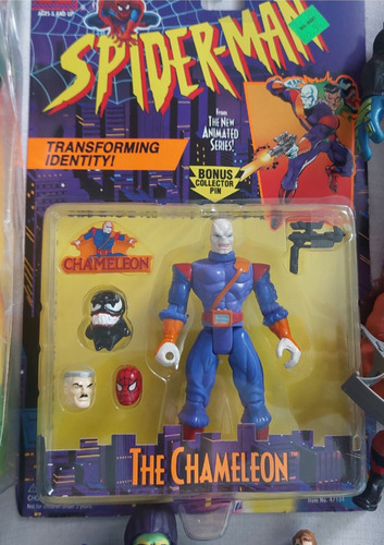 Spiderman Figura Toy Biz Camaleón 