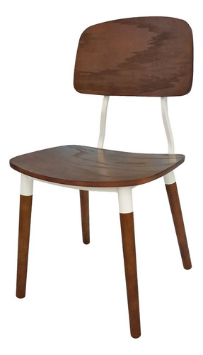 Silla American Hard Wood - Desillas Estructura De La Silla Madera Oscura Asiento Madera Oscura