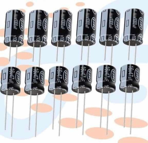 Imagen 2 de 3 de Condensador Capacitor Electrolitico 6.8uf 400v Kit 5 Unidad