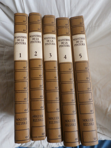 Maestros De La Pintura.  5 Vols. Edit. Noguer Rizzoli