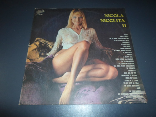 Nicola Nicolita Ii * Disco De Vinilo