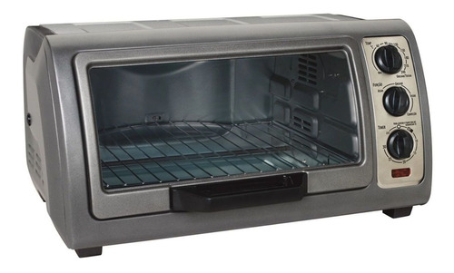 Horno de mesa eléctrico Hamilton Beach 31126 18L acero inoxidable 110V