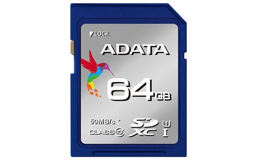 Memoria Sd 64 Gb Clase 10 Ush1 - Adata