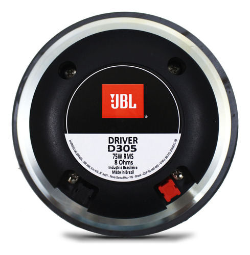 Corneta D-305 Selenium Jbl Driver 75w Rms Diafragma Fenólico