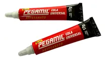 Comprar Kit 2 Cola Pegamil Universal Artesanato 17g para uso em trabalhos manuais, hobbies, artesanato e pequenos reparos