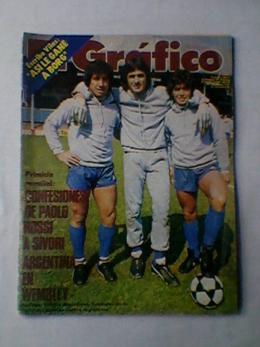 Revista El Grafico Gallego, Fillol, Maradona *