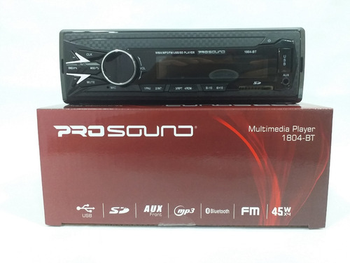 Reproductor Prosound De Carro Mp3 Usb Bluetooth Con Control