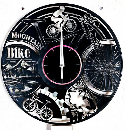 Reloj Decorativo Bicicleta De Montaña