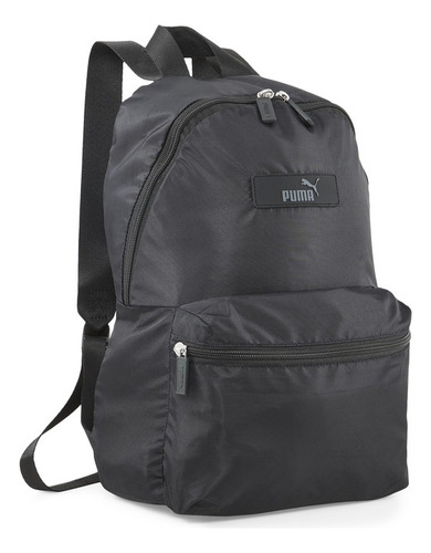 Mochila Puma Core Pop Backpack Negro Diseño de la tela Liso