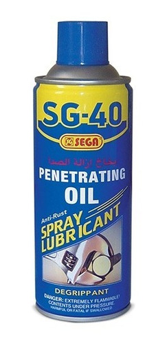 Aceite Lubricante Penetrante Multiusos Sg-40 150 Ml