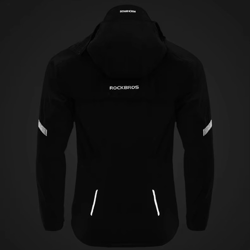 Chaqueta Cortaviento Ciclismo Rockbros 2 En 1 Desmontable