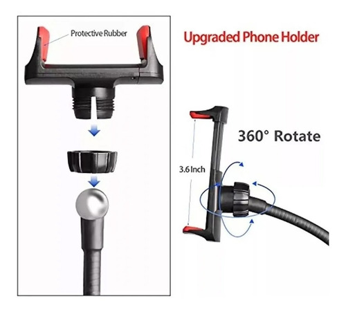 Aro De Luz Fotografia Video Con Soporte Para Celular Y Mesa