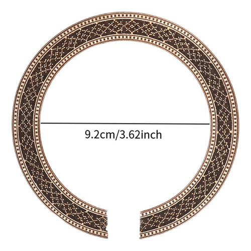Guitar Rosette Accessories ,wood Soundhole Inlay Rosette
