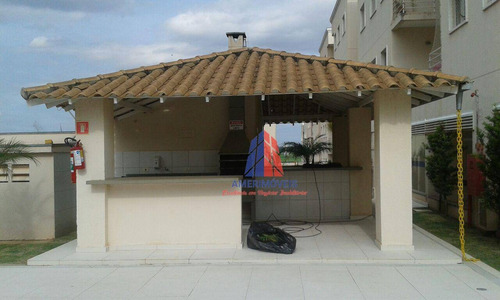 Apartamento Com 3 Dormitórios À Venda, 60 M² Por R$ 220.000 - Residencial Colina Azul - Parque Universitário - Americana/sp - Ap0781