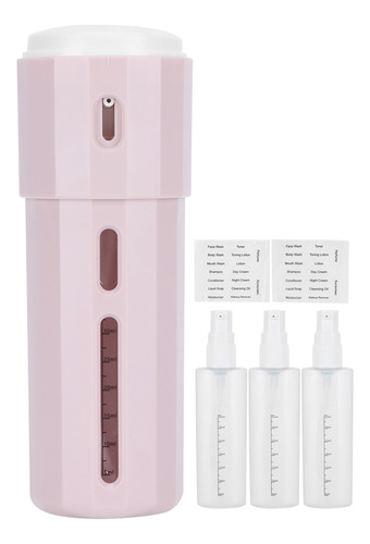 Champú Portátil 3 En 1 Travel Dispenser, Gel Y Jabón