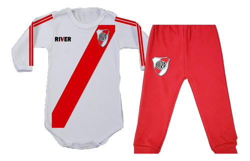 Conjunto River Plate Bebes Personalizado