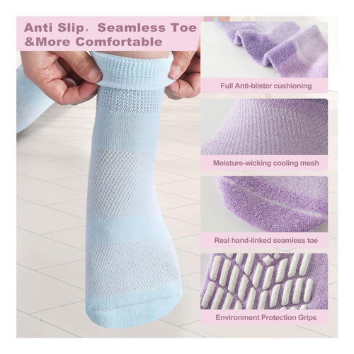 Calcetines Diabéticos De Bulinlulu Para Mujeres Y Hombres, 3