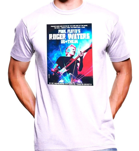 Camiseta Premium Dtg Rock Estampada Roger Waters Pink Floyd